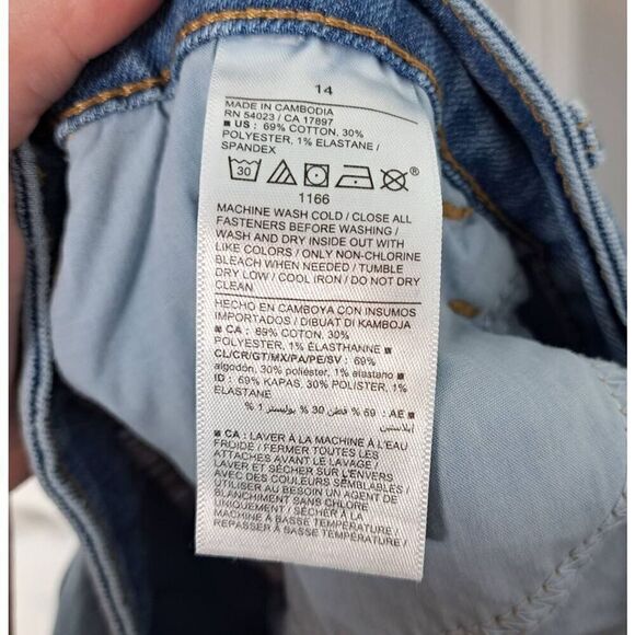 Old Navy Women's Wow High Rise Super Skinny Ankle in Medium Light Wash Denim si - Picture 6 of 7